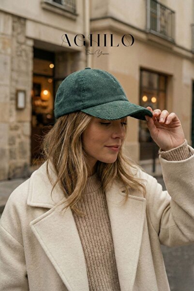 Aghilo Premium Washable Corduroy Cap – Unisex Timeless & Minimalist