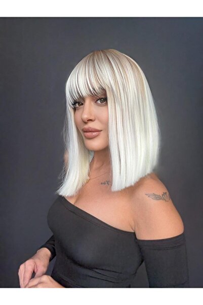 Suzan Peruk Medikal Peruk-Gerçek Saçı Dokusunda -(PERUK BONESİ HEDİYE)-Fönlen...