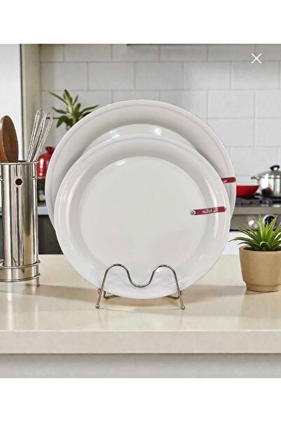 cc bin shihon طبق ميلامين 2 حبه مقاس 35/40سم صحن تقديم ميلامين عالي الجودة مقاوم للكسر آمن في غسالك الصحون