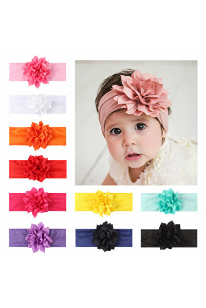 Superbaby Bentita lata pentru fetite cu floricica aplicata