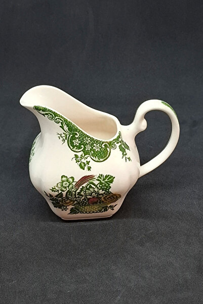Johnson Bros English Antique Porcelain Green Milk Jug 250 ml
