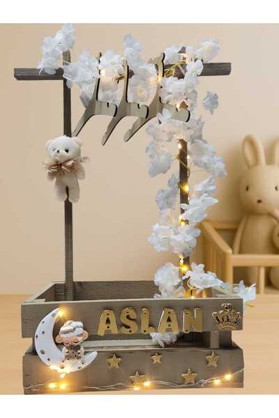 glow moon 40 Kırk Uçurma Sepeti Bebek Hediye Sepeti teyze-Hala Sepeti babyshower yeni doğan