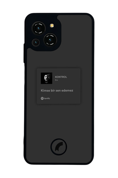 Reeder S23 Pro Max Uyumlu Sarki Sozleri Tasarımlı Glossy Premium Kılıf