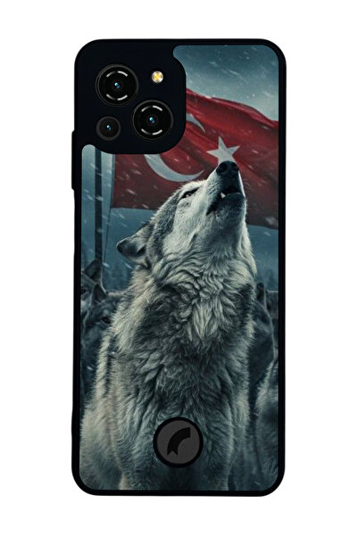 Reeder S23 Pro Max Uyumlu Bozkurt Tasarımlı Glossy Premium Kılıf