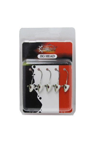 CAPTAIN 6421 Master Trigon 1.7gr 5'li Paket LRF Jig Head Renk:01