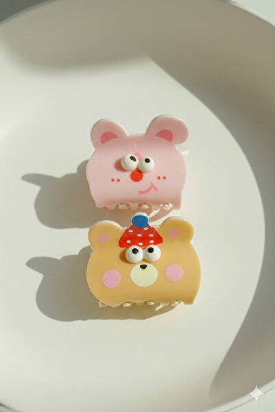 Renkli kids Set de 2 drăguțe, de dimensiune medie, model nou, cataramă pentru...