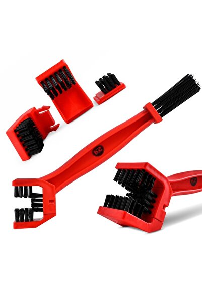 K2 Chain cleaning brush, K2, Red/Black