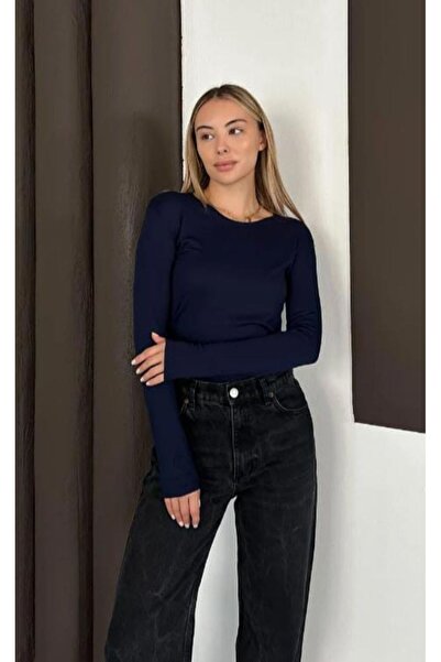 MODA KADIN BİSİKLET YAKA YUMUŞAK KUMAŞ PARMAK ARASI GEÇMELİ BADİ