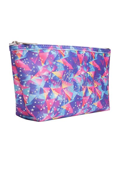 Juene Triunghi cu model Bleumarin și roșu în tonuri închise și stele argintii...