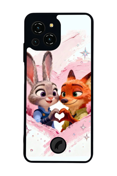 Reeder S23 Pro Max Uyumlu Zootropolis Tasarımlı Glossy Premium Kılıf