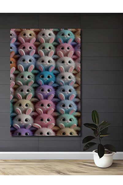 Teona Ahşap Tablou decorativ din lemn cu aspect de pictură în ulei, cu surpri...