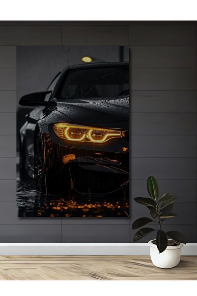 Teona Ahşap Pictură decorativă din lemn cu aspect de mașină sport modernă în ...