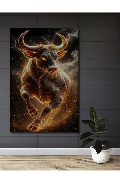 Teona Ahşap Pictură decorativă din lemn cu aspect de artă abstractă în ulei, ...