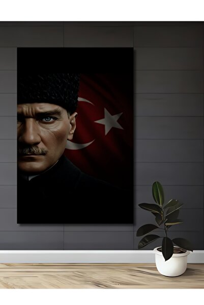 Teona Ahşap Tablou decorativ din lemn cu aspect de pictură în ulei Mustafa Ke...