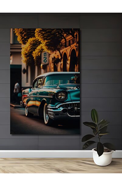 Teona Ahşap Pictură decorativă din lemn cu aspect de pictură în ulei, în stil...