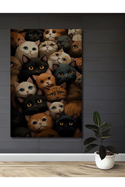 Teona Ahşap Tablou decorativ din lemn cu aspect de pictură în ulei, cu temati...