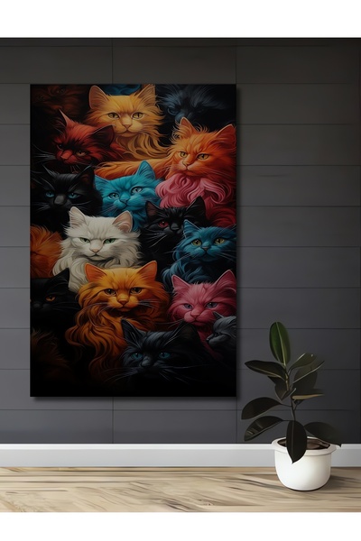 Teona Ahşap Μαγικό ξύλινο διακοσμητικό τραπέζι με ελαιογραφία σε στυλ Βαν Γκο...