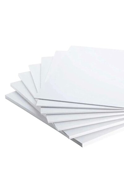 nevayapıvedekorasyon 4mm Beyaz Foreks Dekota Pvc Foam Levha A4 boyut 21x29,7c...