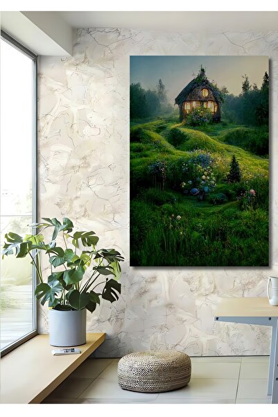 Teona Ahşap Ξύλινο διακοσμητικό τραπέζι με εφέ ακουαρέλας από το Fairy Tale F...