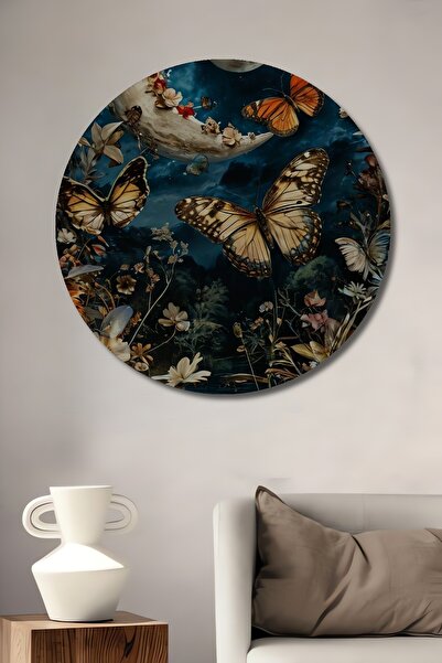 Teona Ahşap Pictură decorativă pe lemn cu aspect de pictură în ulei, Visul Fl...