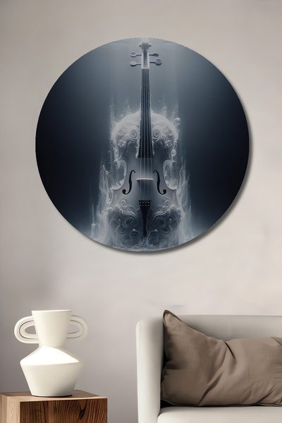 Teona Ahşap Melodie subacvatică, pictură în ulei, aspect decorativ, pictură p...