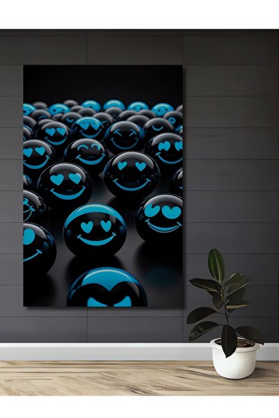 Teona Ahşap Fețe zâmbitoare strălucitoare Artă modernă Tablou decorativ din lemn