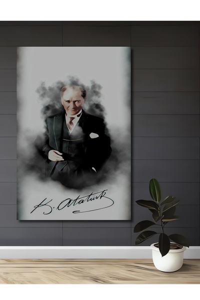 Teona Ahşap Ξύλινο διακοσμητικό πίνακα με ελαιογραφία, υπογραφή και πορτρέτο ...