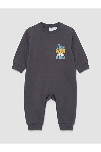 LC Waikiki Lcw Baby Lion King Printed Baby Boy Romper