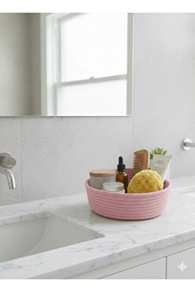 ÖRGÜM Coș Organizator decorativ multifuncțional 20x7 cm