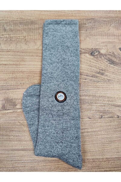 erceys Women's 1 Pair Plain Wool Knee-High Socks Max Warmth