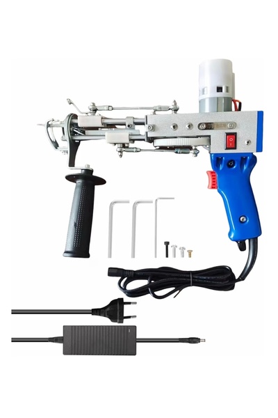 tufty مسدس (آلة) التفتيت (التنسلي) 2 في 1 (للوبر المقطوع والوبر الحلقي)