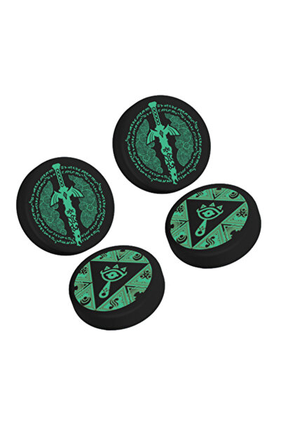 Choice C 4 قطع لـ Splatoon 3 / Tears of the Kingdom أغطية عصا التحكم التناظري...