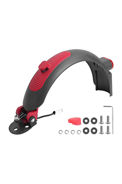 Choice Red Aluminium Rear Fender for M365 Pro Pro2 1S Mi 3 Upgrade Mudguard E...