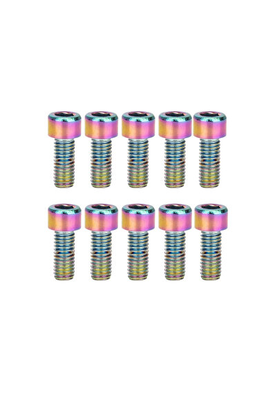 ZTTO 10pcs M5x12 Colorful 2pcs 10pcs MTB Road bike Water Bottle Cage Headbolt...