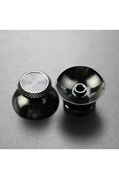 Choice قطع غيار عصا التحكم التناظرية المعدنية من YUXI، قطعتان، باللون الأسود،...