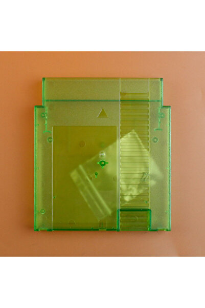 Choice علبة بلاستيكية صلبة شفافة خضراء اللون من JCD، غطاء خرطوشة لجهاز NES، م...