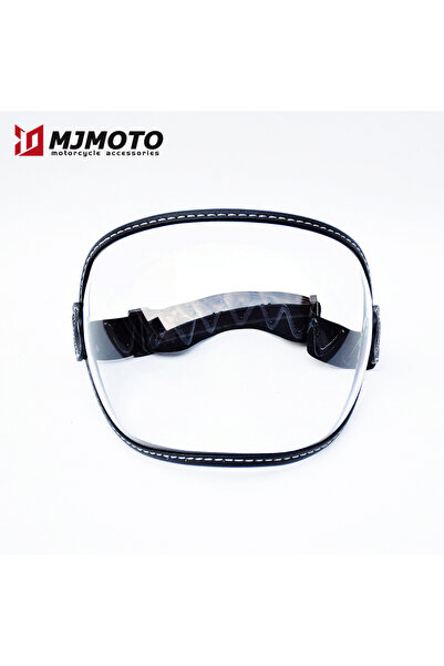 Choice Clear Retro Motorcycle Goggles Full Face Helmets Lens Glasses Moto Hel...