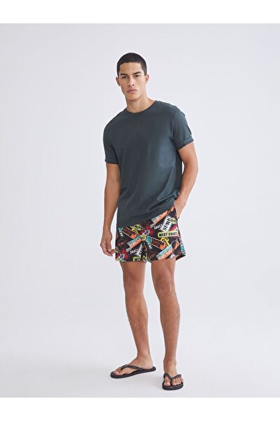 LC Waikiki LCW SWIMWEAR Pantaloni scurți de baie pentru bărbați, până la genu...