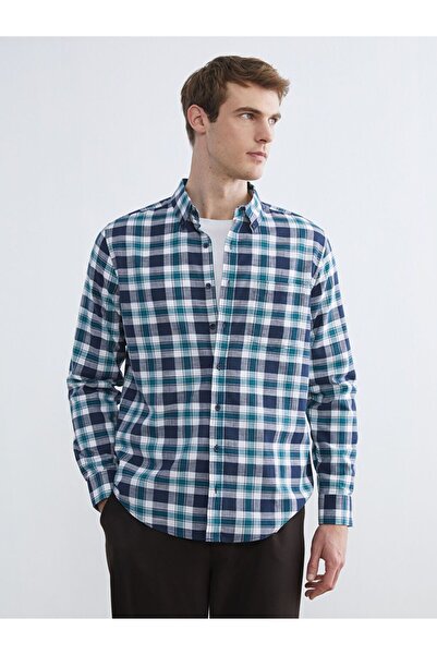 LC Waikiki Cămașă pentru bărbați în carouri LCWAIKIKI Classic Regular Fit