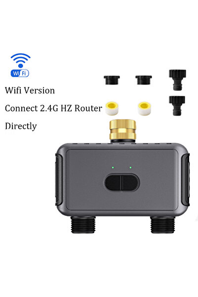 choice2 مؤقت مياه أوتوماتيكي بتقنية واي فاي مباشر/زيجبي مع بوابة، نظام ري الح...