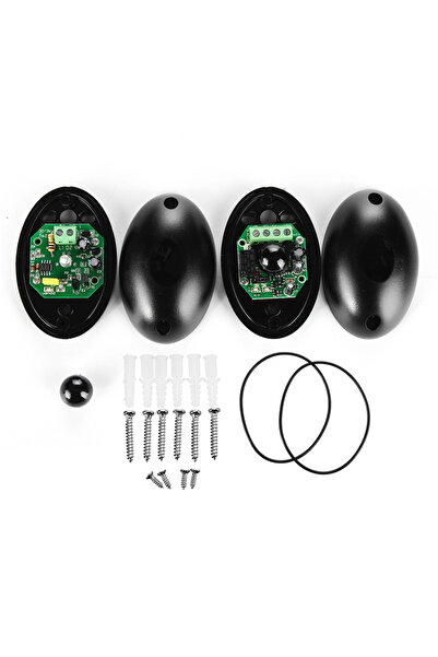 Choice 12V/24V Egg Shape Active Infrared Beam Sensor Barrier Detector With 2 photocells For Window Door ...