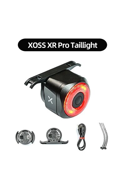 XOSS XR PRO Team Syn XR01 Bicycle Rear Light Smart Auto Brake Sensing Tail Li...