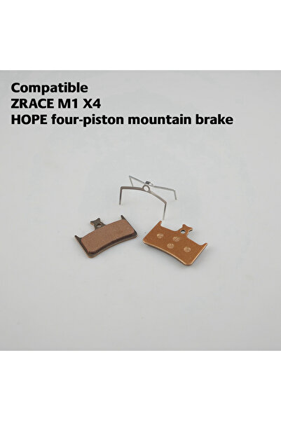 Choice زوج من وسادات الفرامل المعدنية ZRACE M1 X2 / X4 / BR-002 / BR-005، بتق...