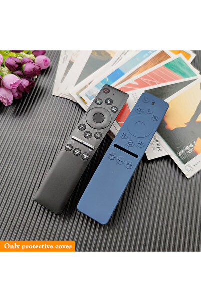 Choice Navy blue TV Remote Control Dust Cover Silicone Protective Case For BN59-01312A Drop Proof