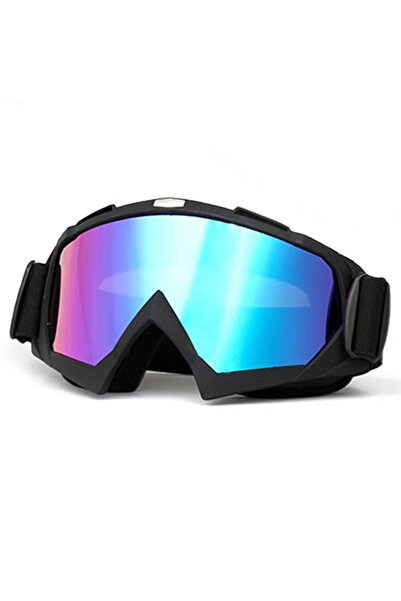 Choice نظارات تزلج للجنسين بعدسات ملونة، نظارات تزلج على الجليد، حماية من الأ...