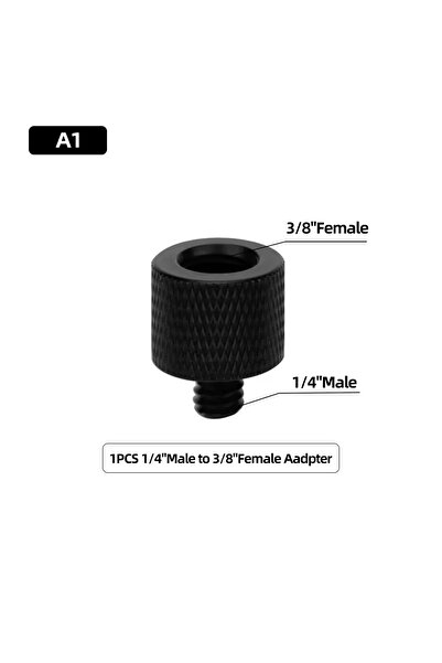 Choice مجموعة محولات تثبيت الكاميرا A1 لكاميرات GoPro و DJI Osmo و insta360 و...