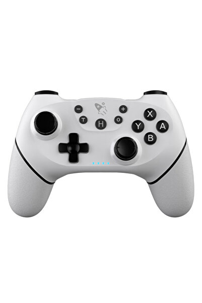 Choice وحدة تحكم لاسلكية بيضاء من AceGamer لأجهزة Switch/Switch 2، متوافقة مع...
