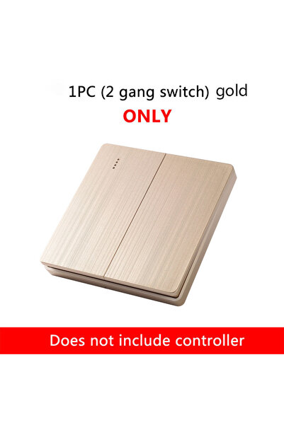 Choice8 مفتاح تحكم لاسلكي ثنائي المفاتيح من Szaoju بتقنية الواي فاي، مزود بتط...