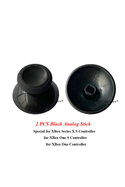 Choice7 2 Black ThumbSticks Joysticks Replacement for XBox One Series S X Cor...