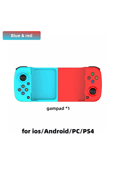 Choice وحدة تحكم ألعاب D3 حمراء للهواتف المحمولة بنظامي أندرويد وiOS، متوافقة...